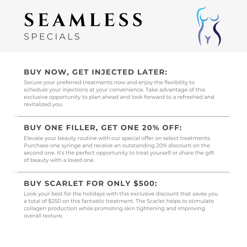 Specials | Seamless Aesthetics, LLC | North Las Vegas, NV